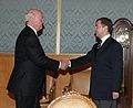 Phó thủ tướng thứ nhất Dmitry Medvedev và US Secretary of Energy Bodman
