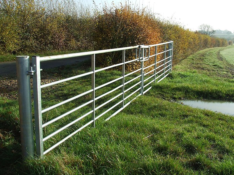 File:Metal Gates - geograph.org.uk - 3269066.jpg