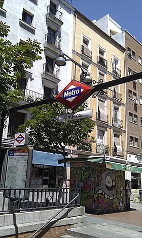 Illustrationsbillede af artiklen Chueca (Madrid metro)