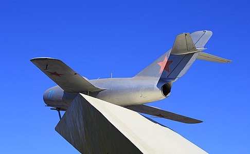 Old Soviet jet fighter MiG-15