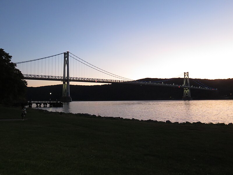 File:Mid-Hudson Bridge twilight 2019.jpg