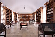 English: The library in the Mikulov Castle, Mikulov, Czech Republic