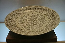 Ming Dynasty porcelain dish, Hongwu Reign Period.JPG