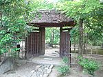 Minomushi-an, Alias ​​Sachû-an - brána do zahrady.jpg