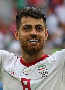 Morteza Pouraligani at Iran-Morocco by soccer.ru (cropped).jpg