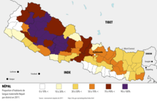 Népal langue népalais 2011.png