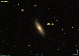 Imagine ilustrativă a articolului NGC 3674