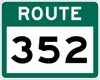 <span class="mw-page-title-main">Newfoundland and Labrador Route 352</span> Canadian highway