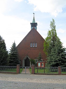 Church in Neu Kaliß, Mecklenburg-Vorpommern, Germany