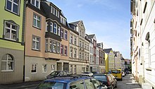 Solingen-Höhscheid: Typische Wohnstraße mit gründerzeitlicher Bebauung