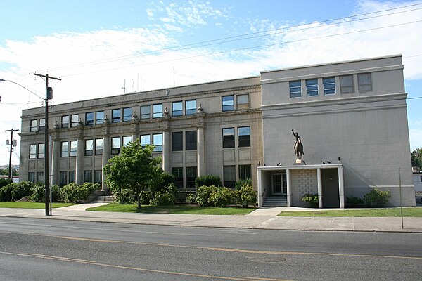 Nez Perce County Courthouse in Lewiston, Idaho