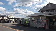 Miniatuur voor Bestand:Nishitetsu bus Kurume Yame depot.JPG