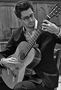 Augustin Pesnon French classical guitarist