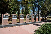 Novoukrayinka Brothery Graves and Monument of WW2 Warriors 03 Soborna (Lenina) Str. 70 (YDS 2653).jpg