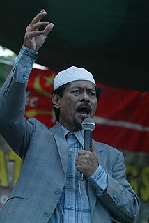 <span class="mw-page-title-main">Nur Misuari</span> Filipino Moro revolutionary leader (born 1939)