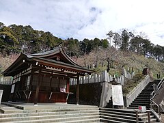 Building with Plum Garden at Oagata Shrine, Inuyama