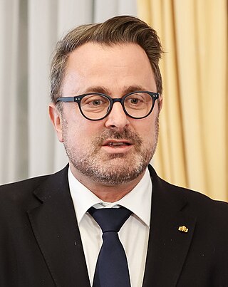 <span class="mw-page-title-main">Xavier Bettel</span> Prime Minister of Luxembourg