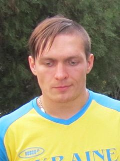 Oleksandr Usyk Ukrainian boxer (born 1987)