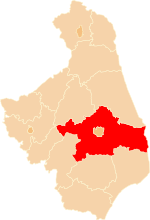 Location of Białystok County