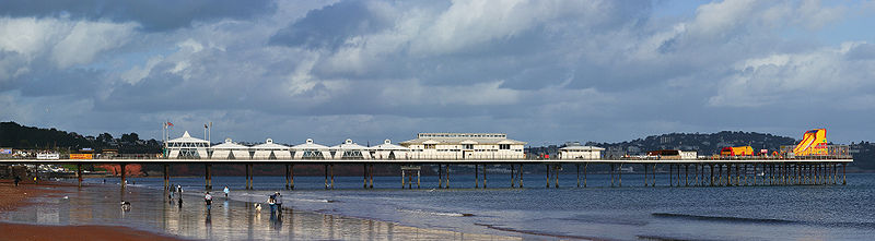 Paignton Pier (1879) and beach