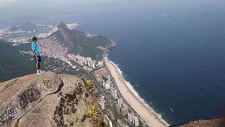 View from Pedra da Gávea