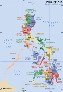 An enlargeable administrative map of the Philippines Ph regions and provinces.svg