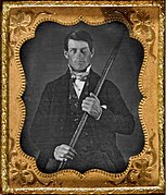 Daguerreotype of Phineas Gage