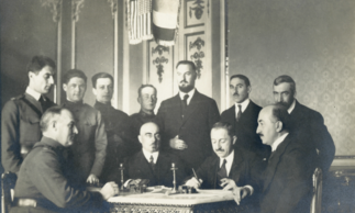 Подписание соглашения между Азербайджаном и Арменией в Тбилиси 23 ноября 1919 года