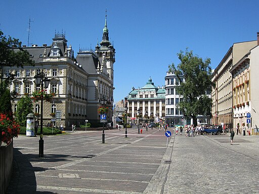 Plac Ratuszowy w Bielsku-Białej