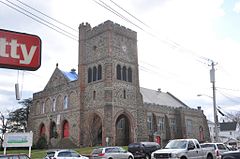 St. Peter's Episcopal Church, November 2012. PortChesterNY StPetersChurch.jpg