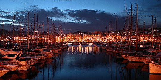 Panoràmica del port