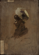 G-134 (verso). Study of Mrs. Rogers (1879), Philadel­phia Museum of Art