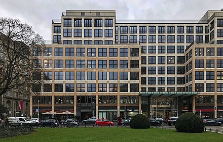Quartier 205 in Berlin Mitte, where the headquarters of BMG are located (2018)