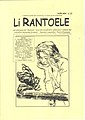 Gazete Li Rantoele: Istwere et covietes del Rantoele-gazete, Li walon eployî, Enimådjaedje