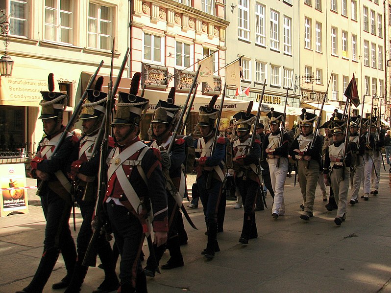 File:Reenactment of the entry of Napoleon to Gdańsk after siege - 86.jpg