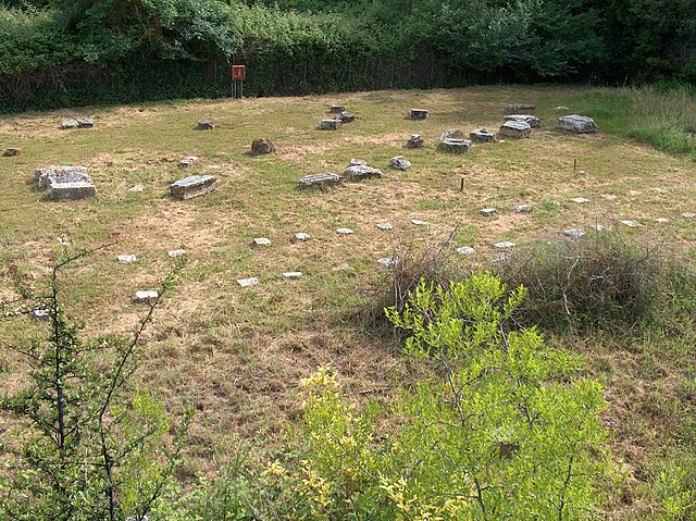 Remnants of the Artemis Sanctuary in Corfu