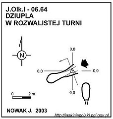 Plan jaskini