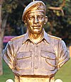 Rifleman Sanjay Kumar statue at Param Yodha Sthal Delhi.jpg