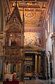 Mass being celebrated in Basilica di San Giovanni in Laterano