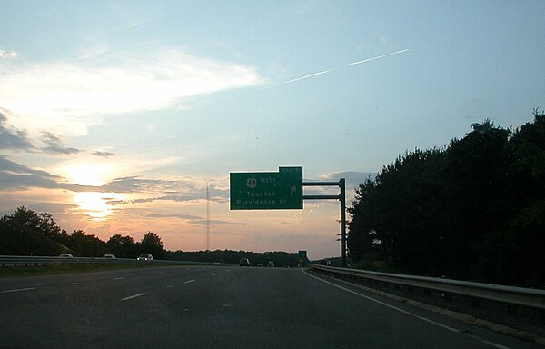A portion of the Pilgrims Highway in Plymouth