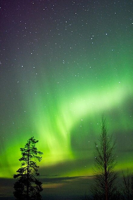 Aurora in Rovaniemi, Finland