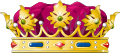 Open royal crown