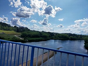 Narew: Etymologia, Miejscowości nad Narwią, Dopływy Narwi