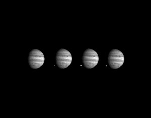 A sequence of Galileo images, taken several se...