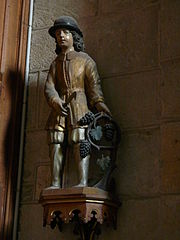 Statue de saint Verny