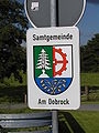 Das Wappen der Samtgemeinde "Am Dobrock"