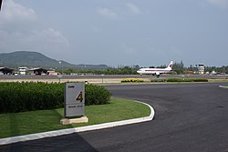 Ko Samui Airport runway Samui Airport Runway.jpg