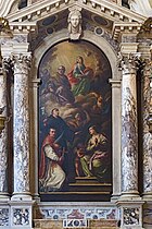   Padre Celeste con santi Pietro Antonio Novelli