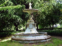 Fuente en el Paseo da Ferradura.