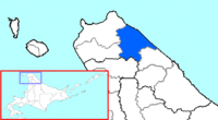 Soya Districts in Soya Subprefecture.